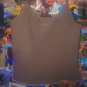brown brandy tank
